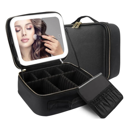 Organizador De Maquillaje Joyero Espejo