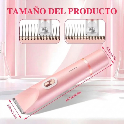 Afeitadora Electrica Recargable para Cuidado Intimo